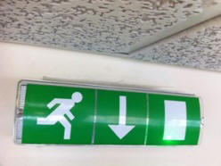 Non-Maintained Emergency Lighting Bulkhead